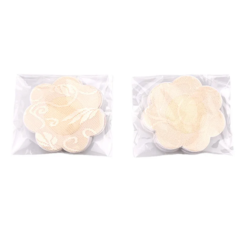 Non-Woven Fabric Comfortable Invisible Bra Padding Chest Nipple Covers Stickers 10pcs/Set