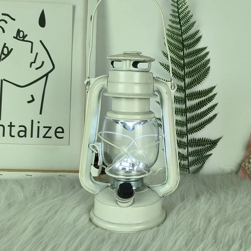 China battery Classic camping led Lantern Kerosene lamp LED Camping Light lantern