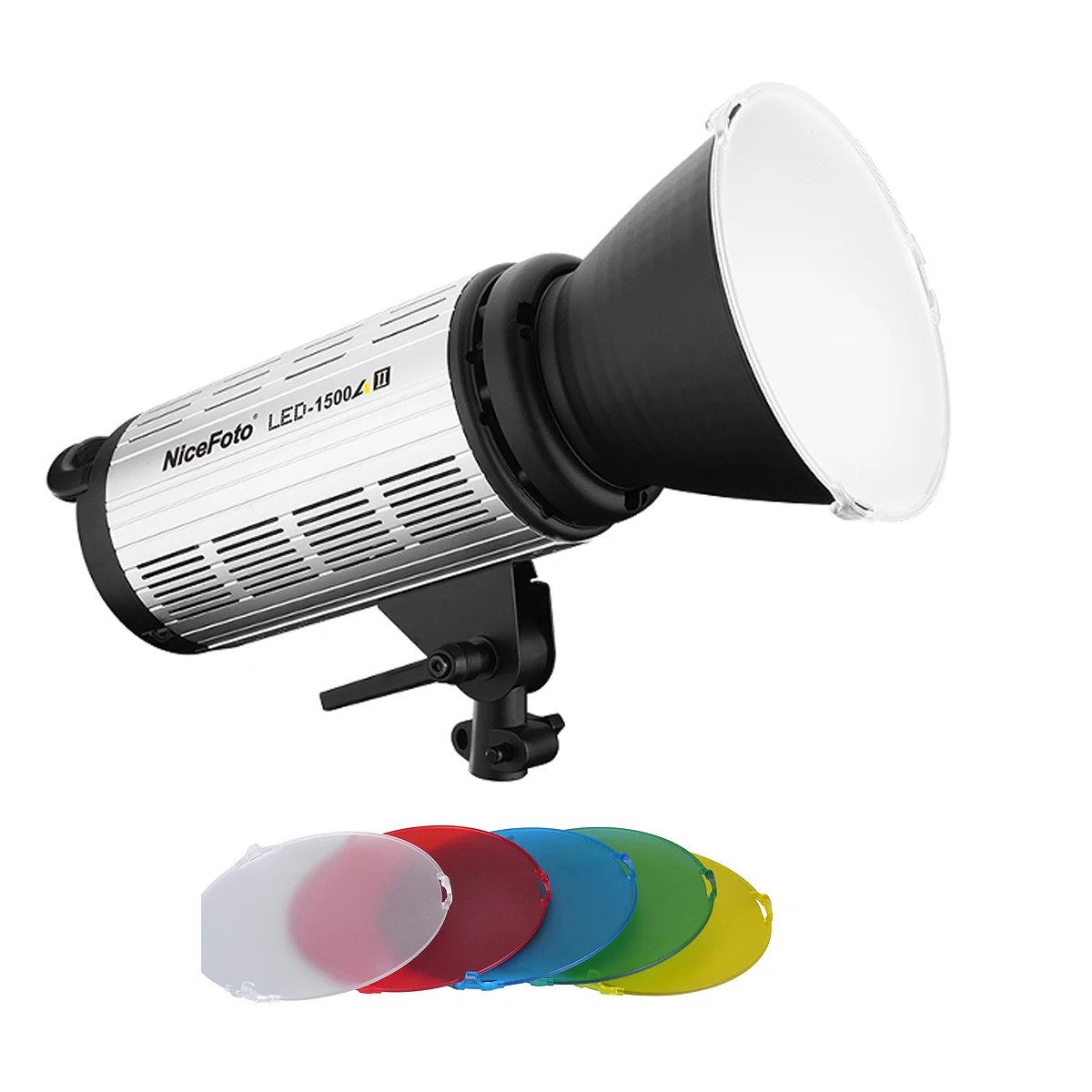 150W Bi-color  LED-1500A II 3200-6500K LED video light Bowens mount AC&DC power supply