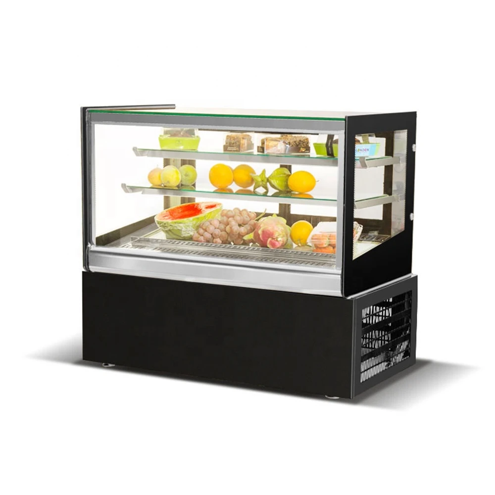 Cake Display Cabinet Cooked Food Preservation Cabinet  mini open pastry showcase fruits display refrigerator for sandwich