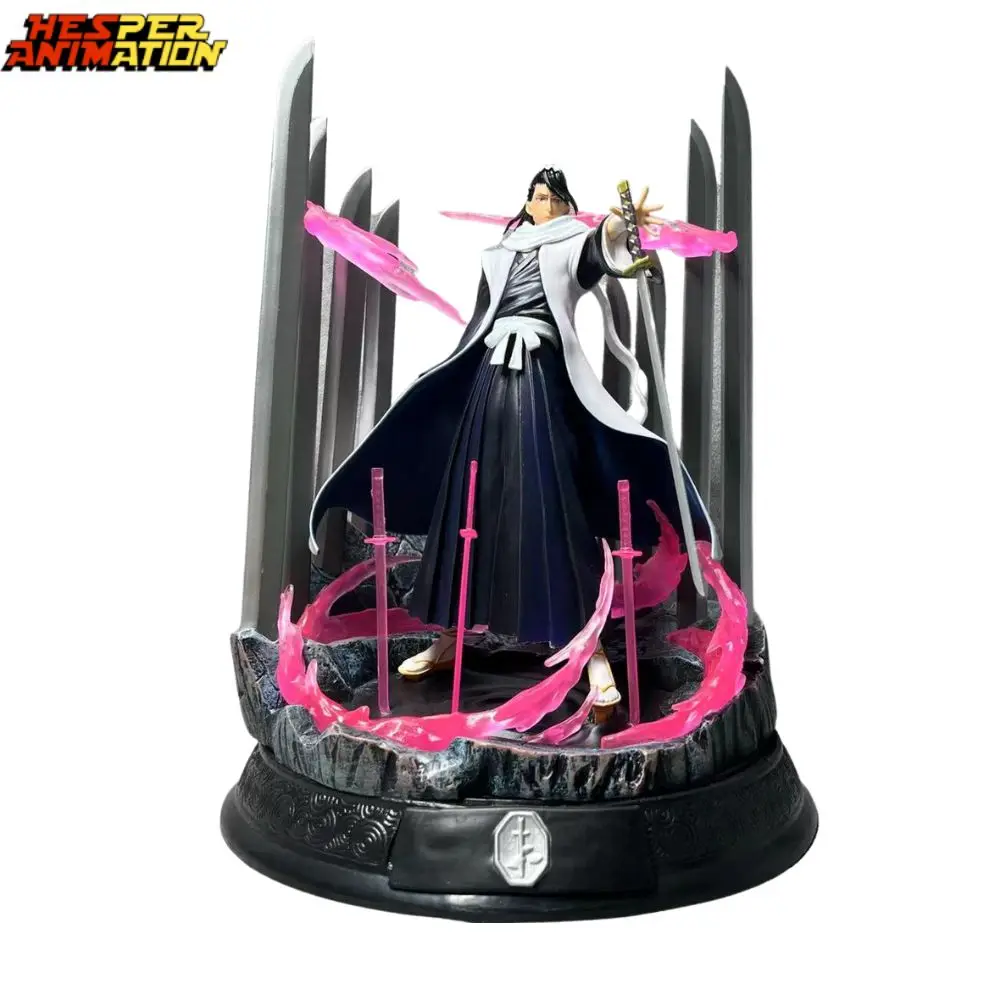 2023 Popular 32.5cm 12.9inch BLEACH Kuchiki Byakuya Original High Quality Model Figura  BLEACH Action Figure  Anime Figure