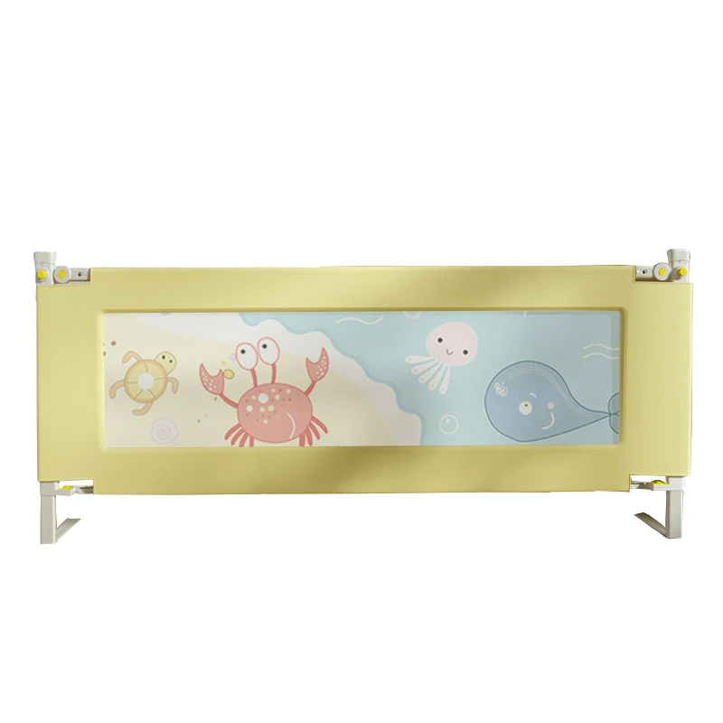 Upgrade Free Installation Bed Fence Baby Bed Guard Rail Non Slip Baby Bed Barriers