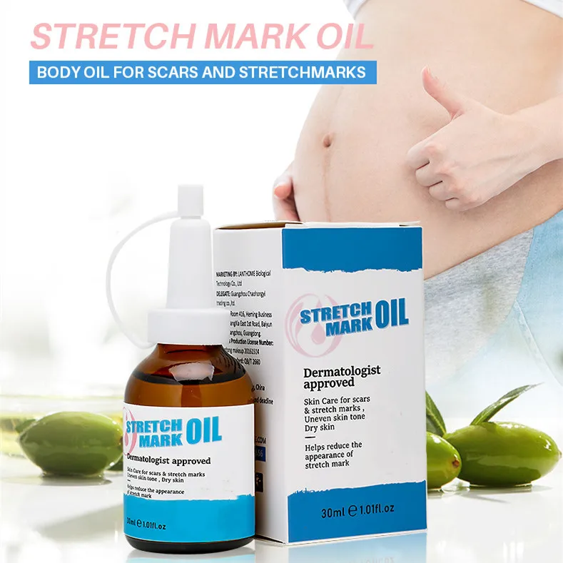 Private Label OEM Customization Repair Stretch Obesity Massage Oil stretch mark oil