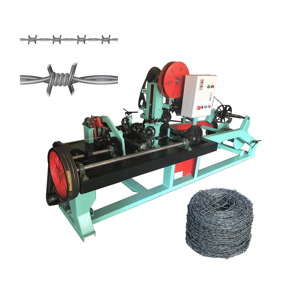 2022  Anping high quality barbed iron wire machines manufacturer