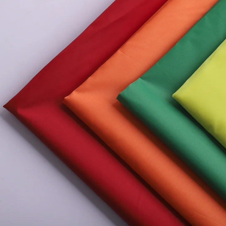 2025 210T Polyester Taffeta Coated Fabric Handbags Luggage Trolley Bag Dust Cover Car Cover Fabric