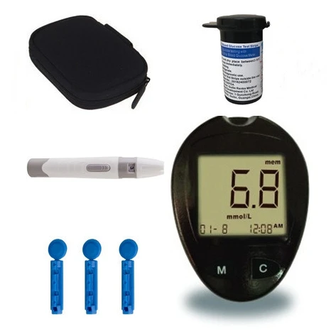 Factory Price New Home Use Medical Blood Glucose Meter With Modern Features