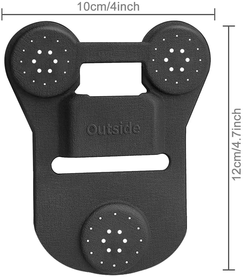 BK01 Body Camera Magnetic Mount Universal Strong High-Quality Materials Holder Wearable Clip Work for Body Camera