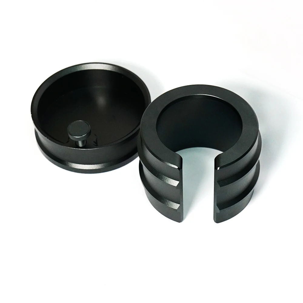 1PCS AM Store Hot Item Aluminum Coffee Tamper Base Stand Rack Tamper Base Durable Holder Espresso Portafilter Stand