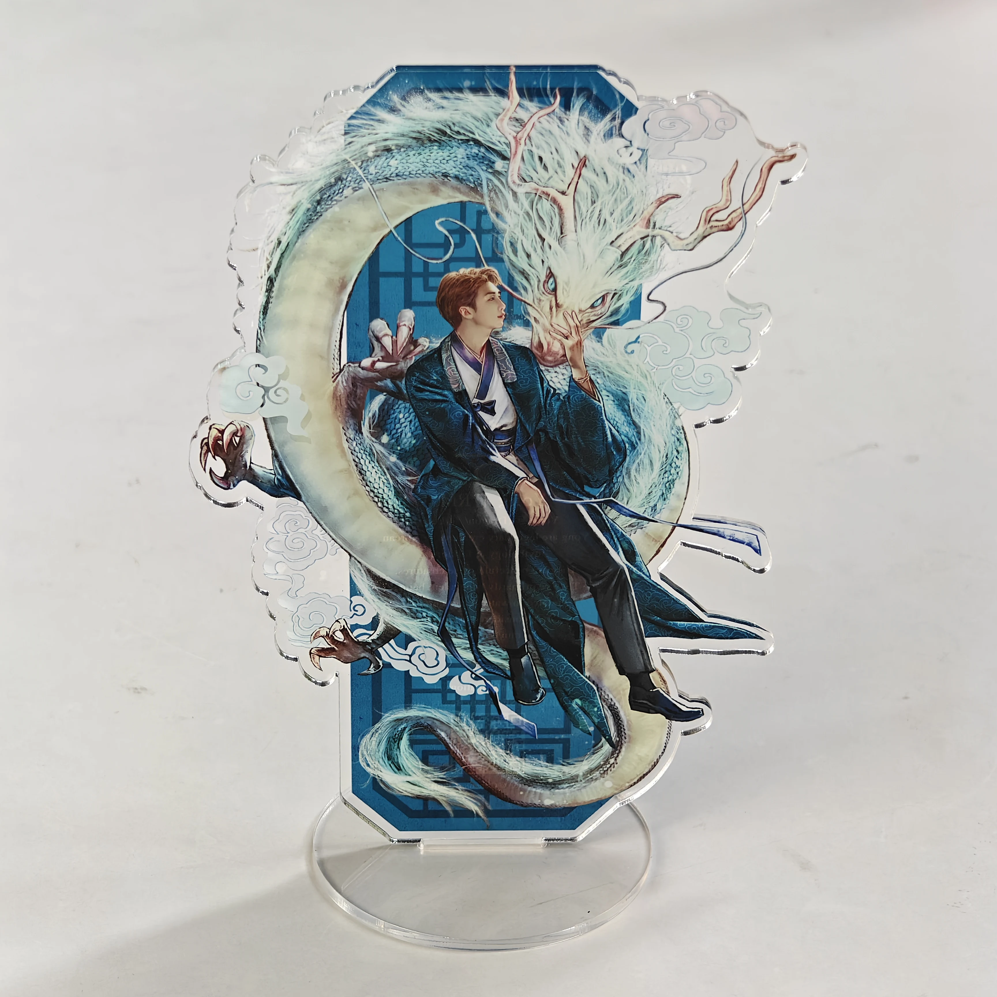 Boce Custom pattern No MOQ Requirement Acrylic Printed Nameplate Anime Character Custom Acrylic Standee