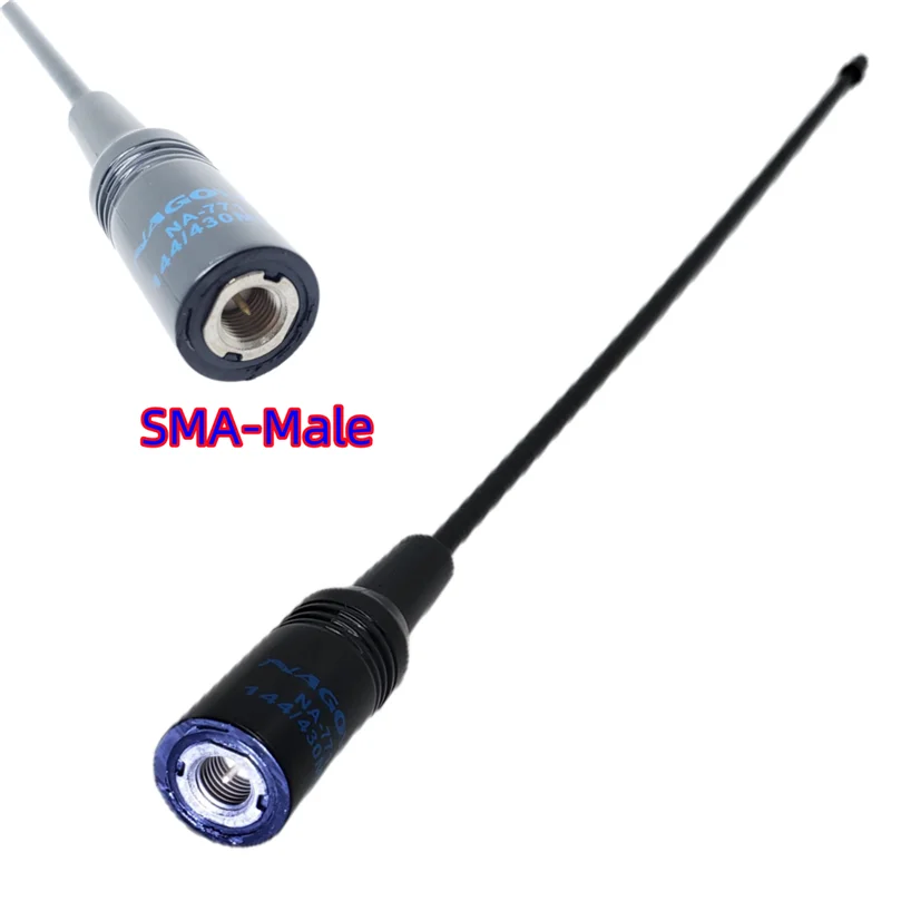 NAGOYA NA-771 For SMA-Female SMA-F Dual Wide Band Flexible Antenna VHF/UHF Two Way Radio BAOFENG UV-5R BF-888S UV-82 Etc