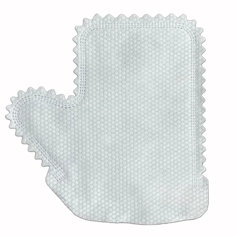 disposable nonwoven glove dust cloth pearl embossed nonwoven dust cleaning glove