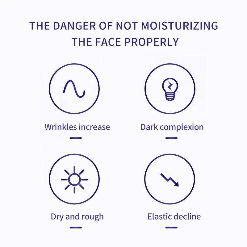 Cosmetics Manufacturer Private Label Face Care Lotion 30g 50g Moisturizing Hyaluronic Acid Day Night Cream