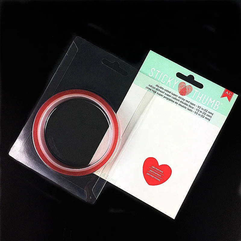 Clear Custom Disposable PVC PET Edgefold Slide Plastic Blister Card Packaging