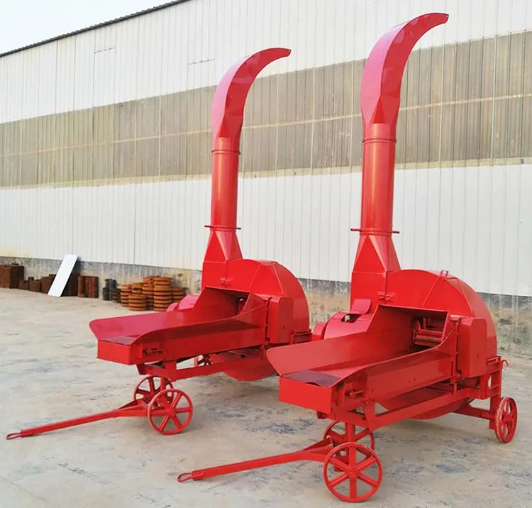 High Output Hay Forage Cutter Paddy Straw Cutting machine Maize Stalk Shredder Grass Chopper