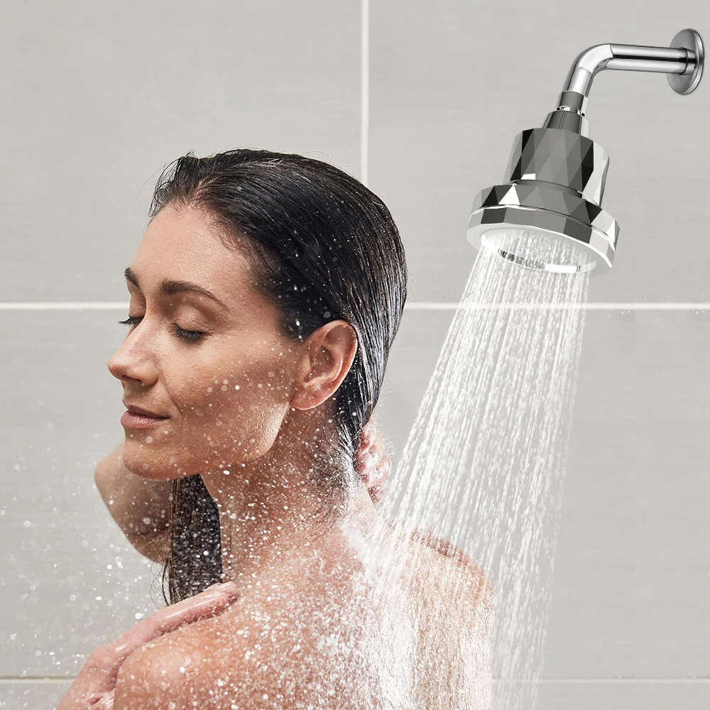 Leelongs Ningbo 15 Stage Skincare Shower Filter Removes Chlorine Fluorine Water Filter System High Pressure Showerhead