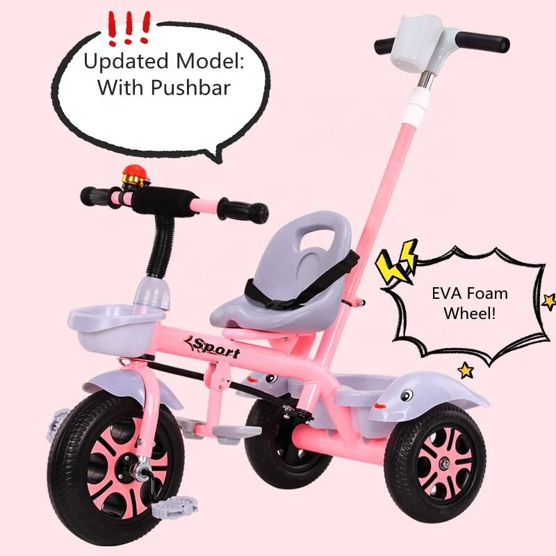 Fast Delivery Stock Baby Tricycle Kids 3 Wheels Tricycle Children Exercise Bike