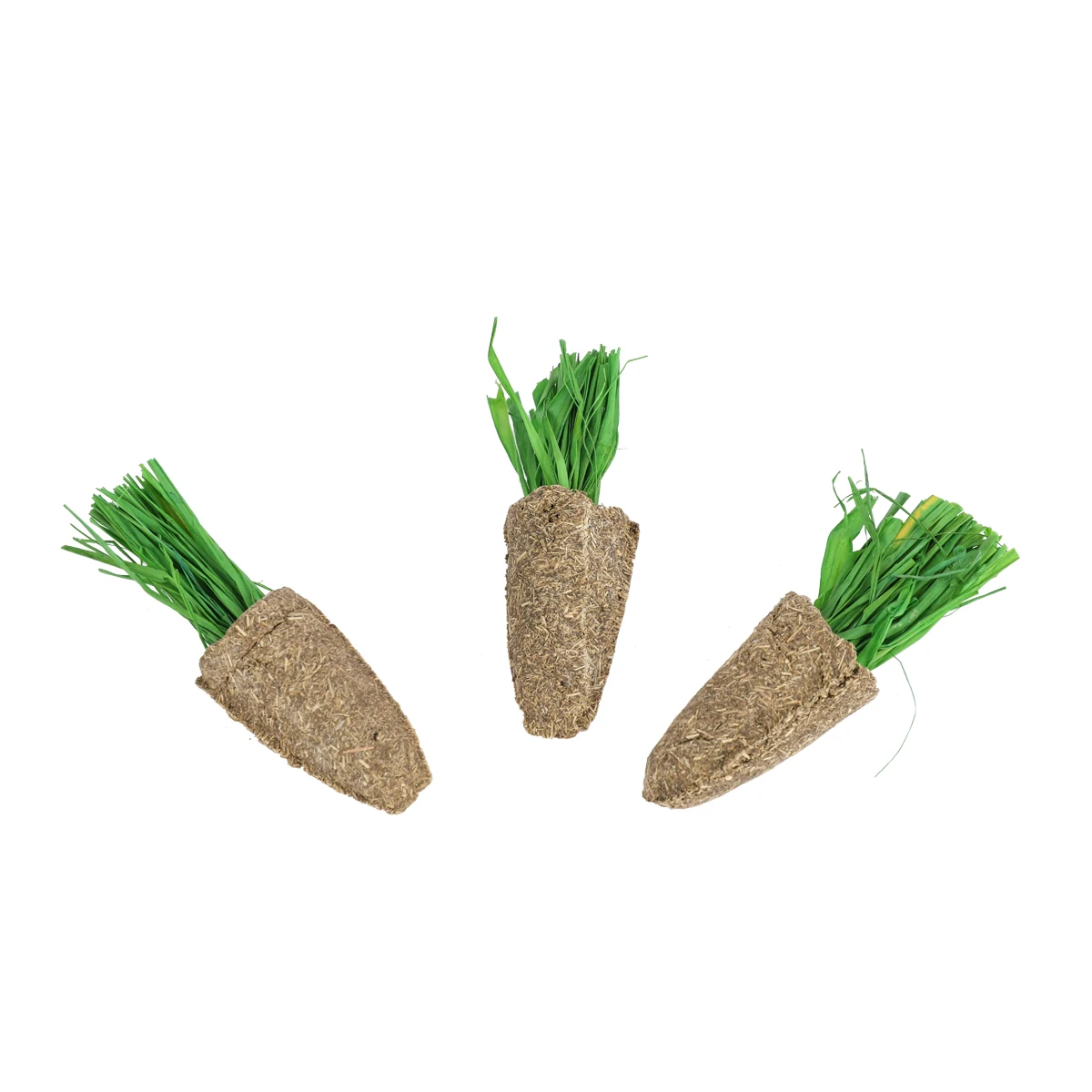 
Natural Edible Alfalfa Hay Carrot Treat Toy Rabbit Hamster Chinchilla 
