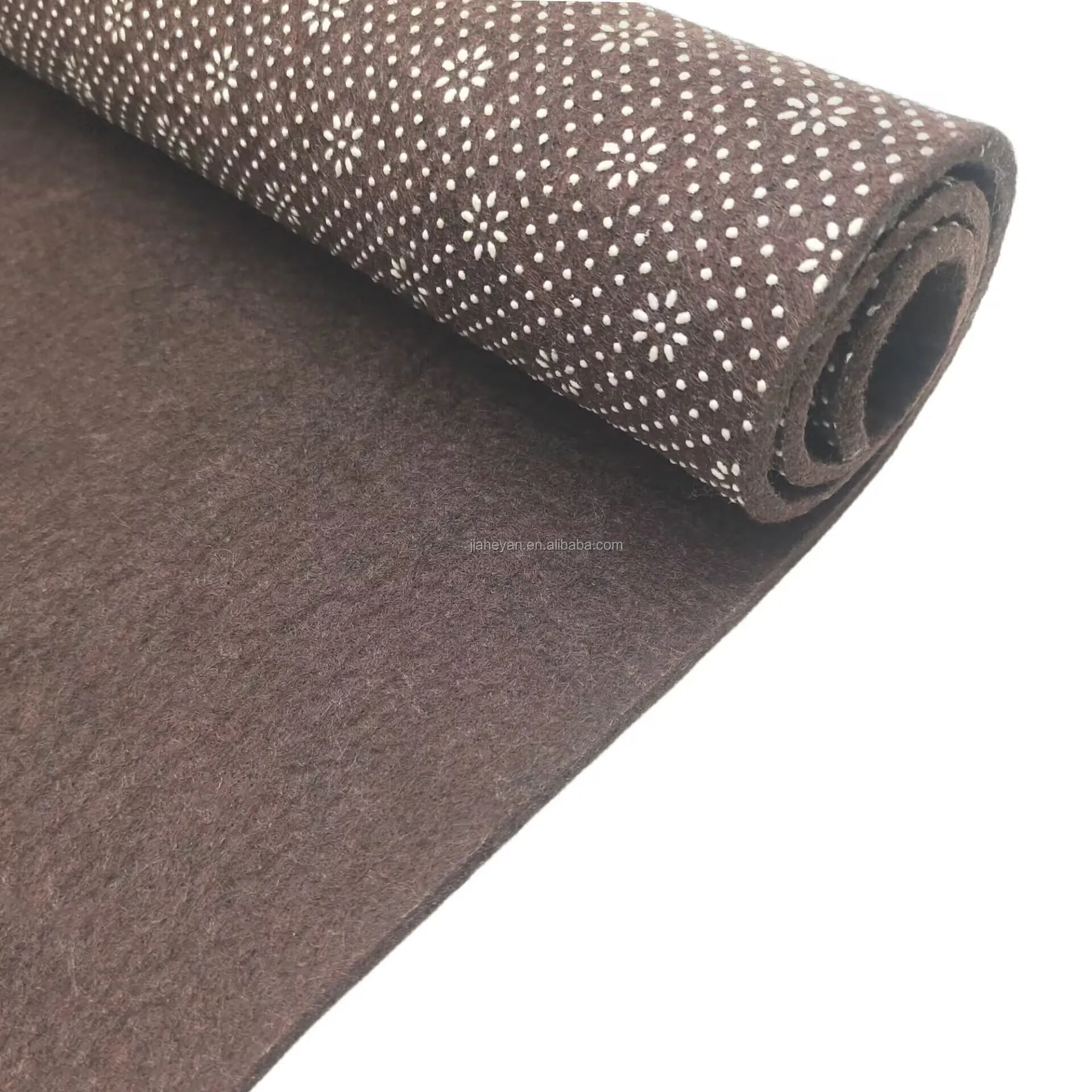 Factory Direct Supply Tufting rugs Anti slip Carpet Non-slip Final Backing Cloth Secondary Rug Backing Fabric Brown