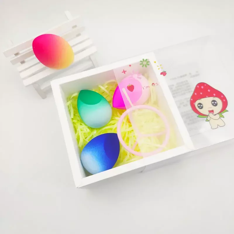 Factory Direct Hydrophilic Foam Face Cosmetic puff Make Up Foundation Blending Blender Beauty Latex Free Makeup Sponge