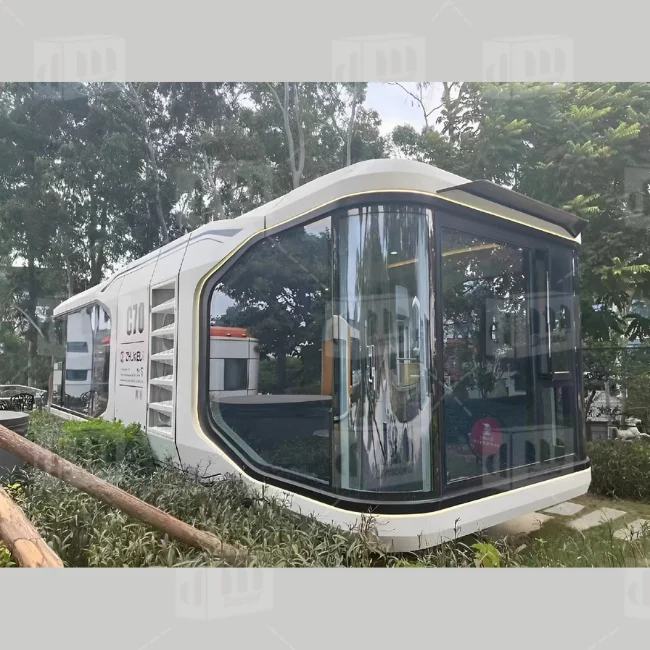 Factory Wholesale Detachable Container Outdoor Homestay Hotel Mobile Modern Commercial Space Capsule Airship Pod Living House