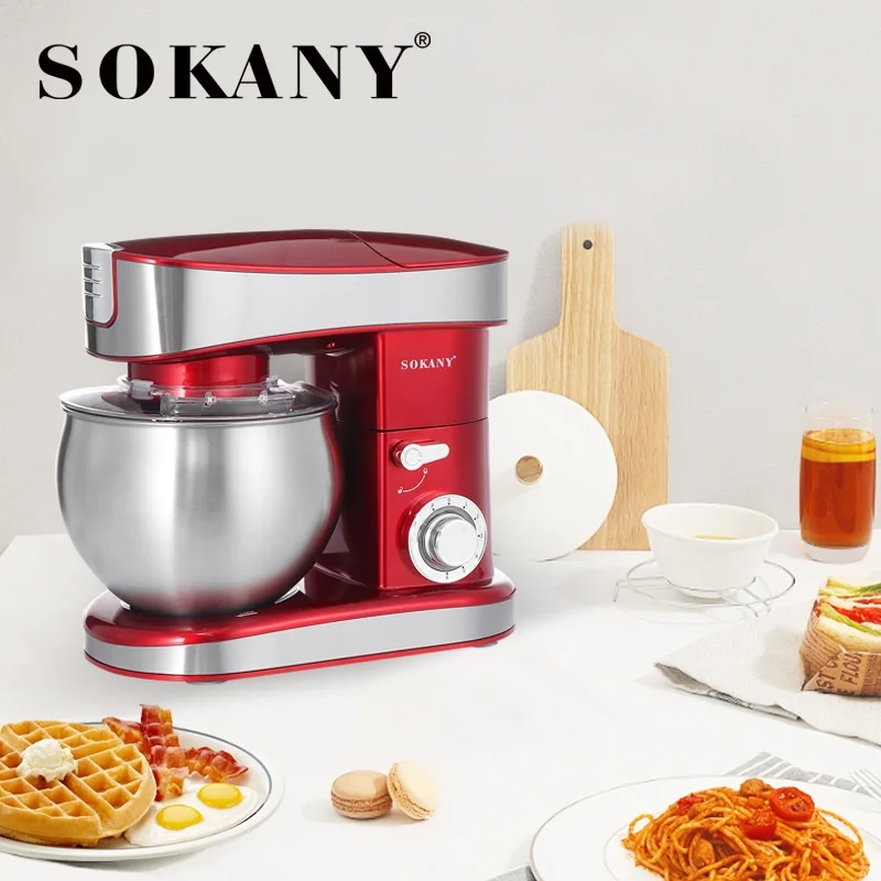 Sokany213c мульти-функциональный бытовой блендер миксер Мясорубка Электрический 3-в-1 европейского
