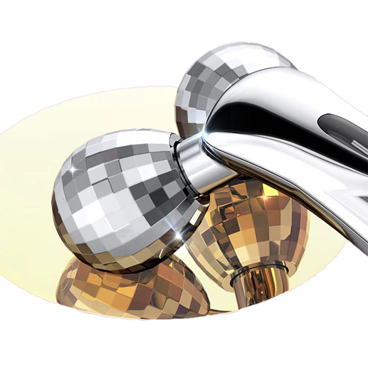 Factory Wholesale Ergonomic Design 70 Degrees Perfect Angle Face Massage 3d Massage Roller