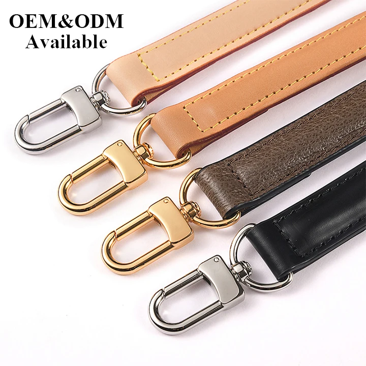 AV22 20CM PU Leather Wristlet,Handbag Lanyard Keychain Accessories Wallet Wrist Strap Women Purse Bag Strap Handles/