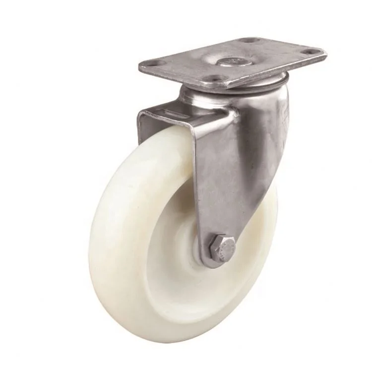 Средний Долг дюймов 100 кг колесики шарнирное соединение 4 дюймовые полиуретановые колесики 3