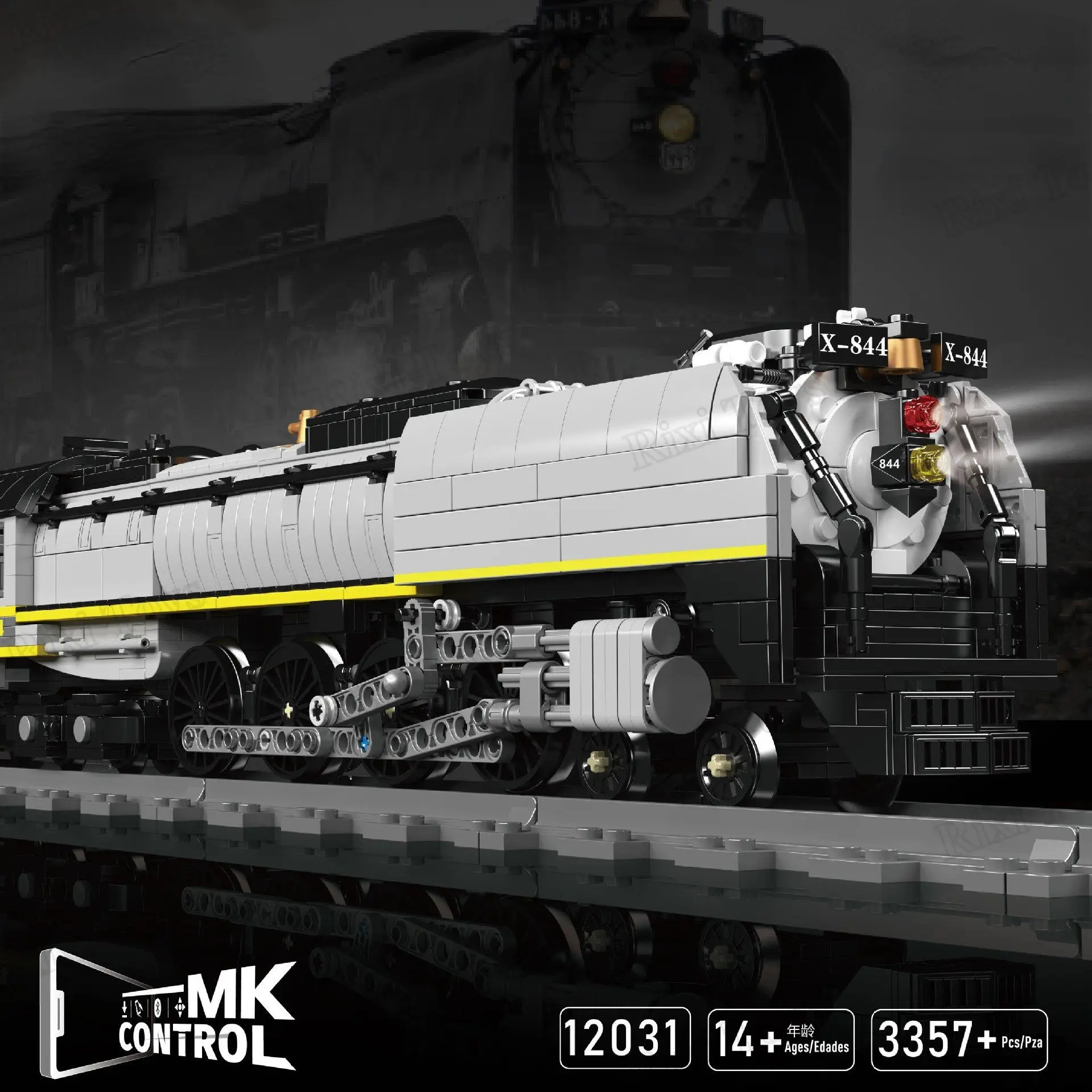 Форма King 12025 технический автомобиль RC моторизованные французские железные дороги SNCF 231 модель локомотива поезд игрушки Детский подарок строительный блок