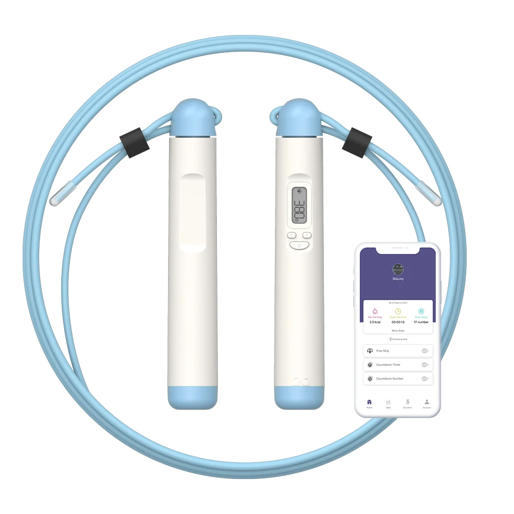 New Smart Jump Rope with App Connected Digital Fitness Calorie Burn Skipping Rope