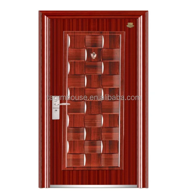 High-end Luxury Design Main Security stainless steel entrance door exterior front entry Fireproof doors