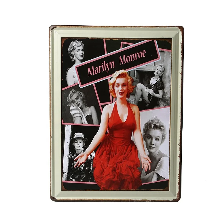 Hot Sale Custom Design Embossed Vintage Metals Tin Sign For Bar Garage Wall Decoration