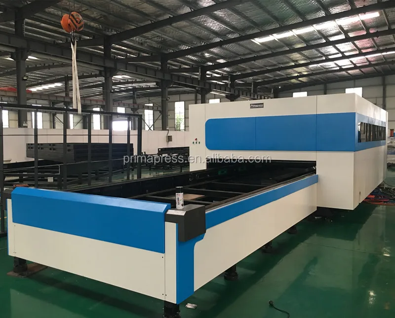 500W 1000W 1500W 2000W 4000W 6000W closed cnc fiber laser cutting machine with exchange table and cover