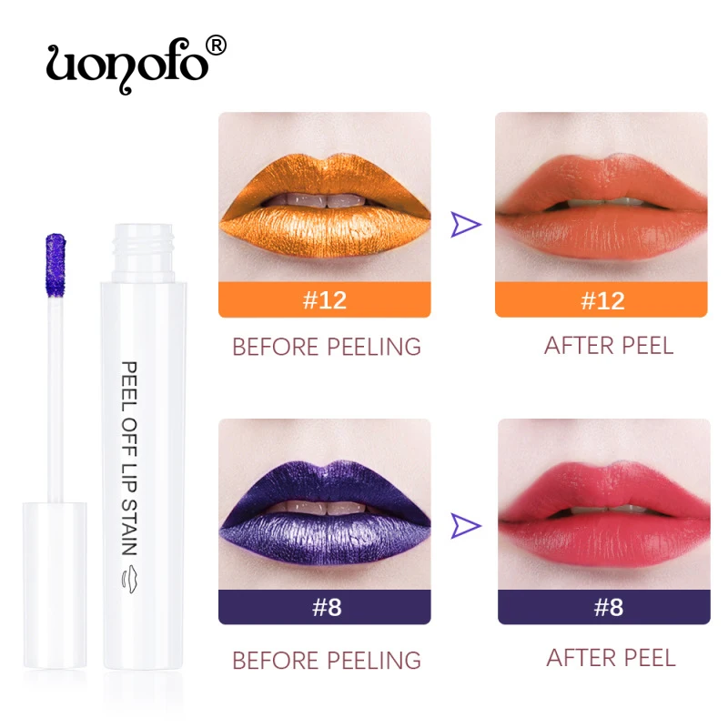 Wholesale Wow Lips 6 Color Peel Off Lipstick Waterproof Lipstick Liquid Matte Lipstick Red Long Lasting For Makeups