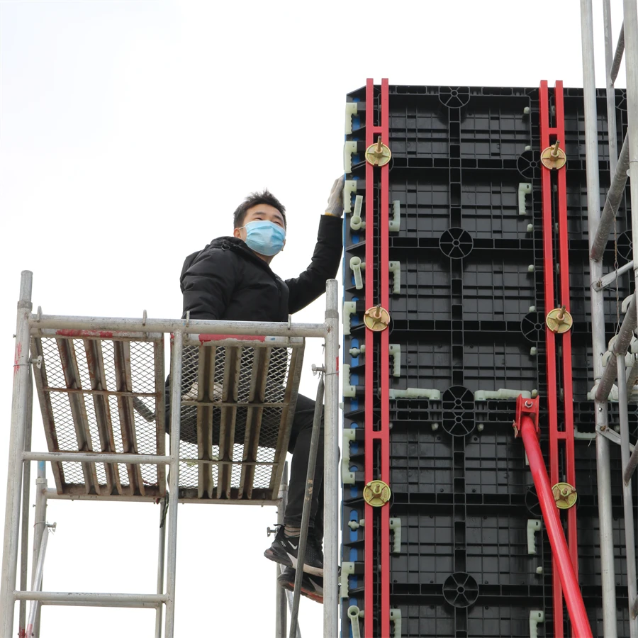 2022 New durable in use building concrete plastic materials TECON formwork