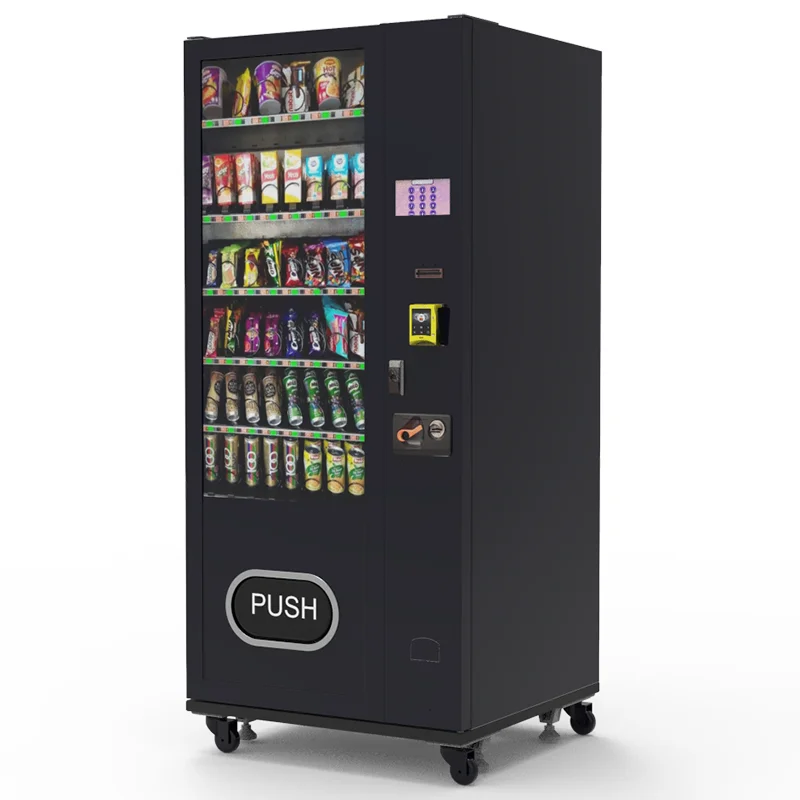 Salads,sandwiches,instant food products,cold drinks,snack vending machines