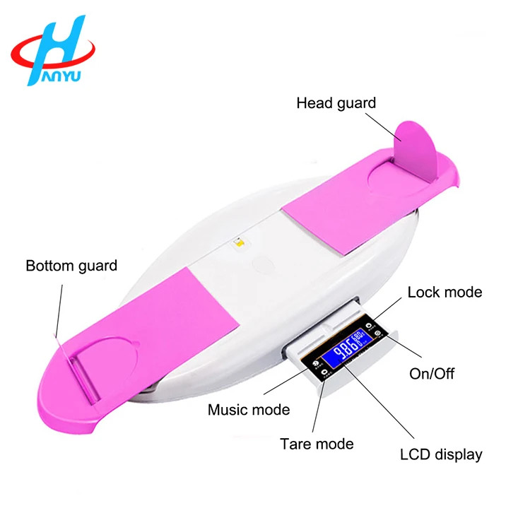 30KG digital baby weighing scale for child with height measurement