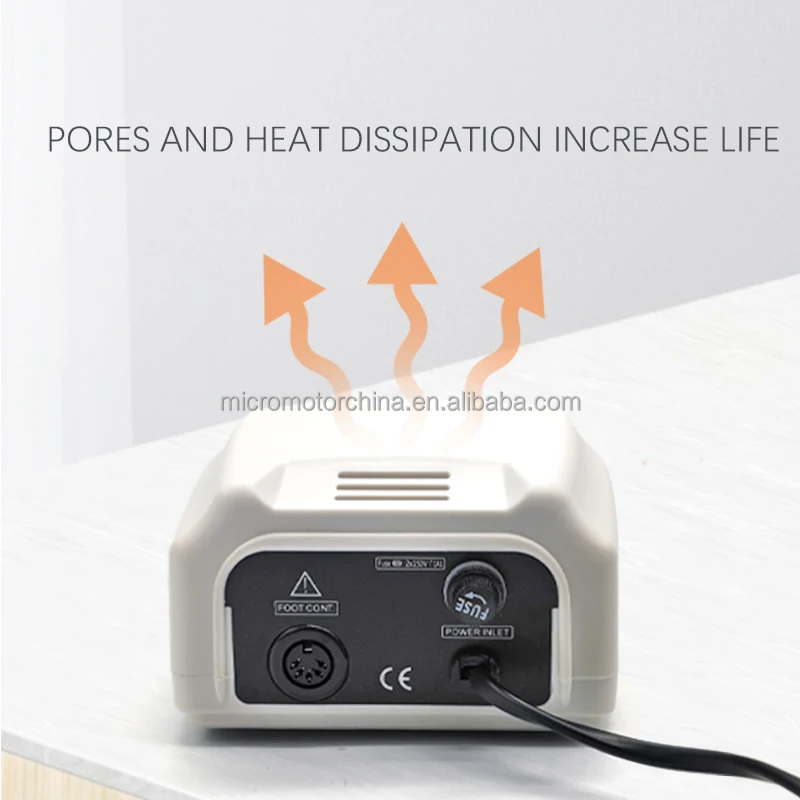 nails supplies salon table Dent Micro Motor 35000RPM Professional Electric Micromotor Manicure Drill 207B strong nail machine