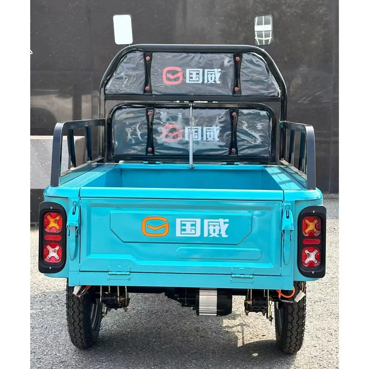 1000w electric tricycle for cargo adults gowei three wheeler motorcycle  farm use guowei cargoo tricycle for sale
