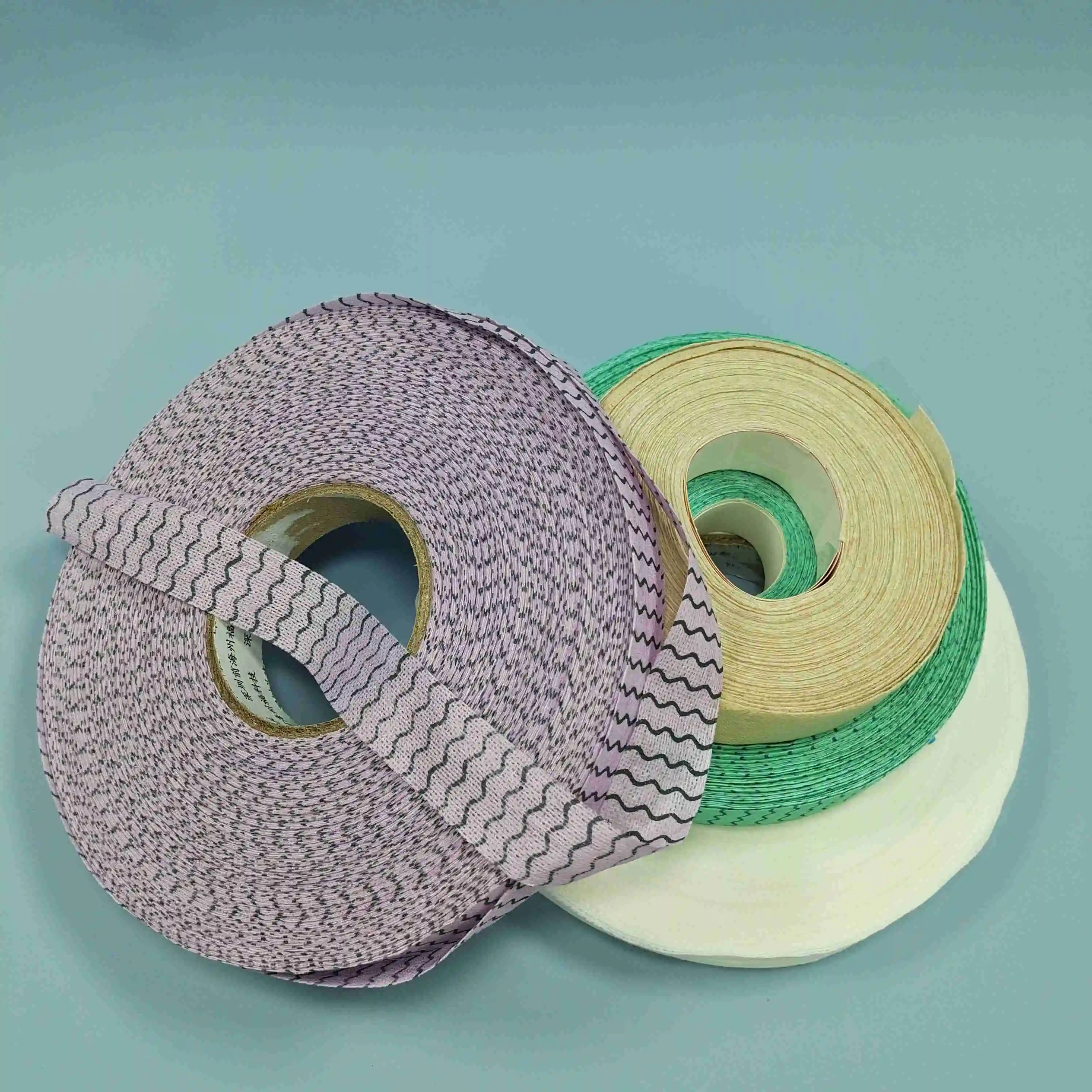 Function negative ion anion chip nonwoven fabric  for sanitary napkin