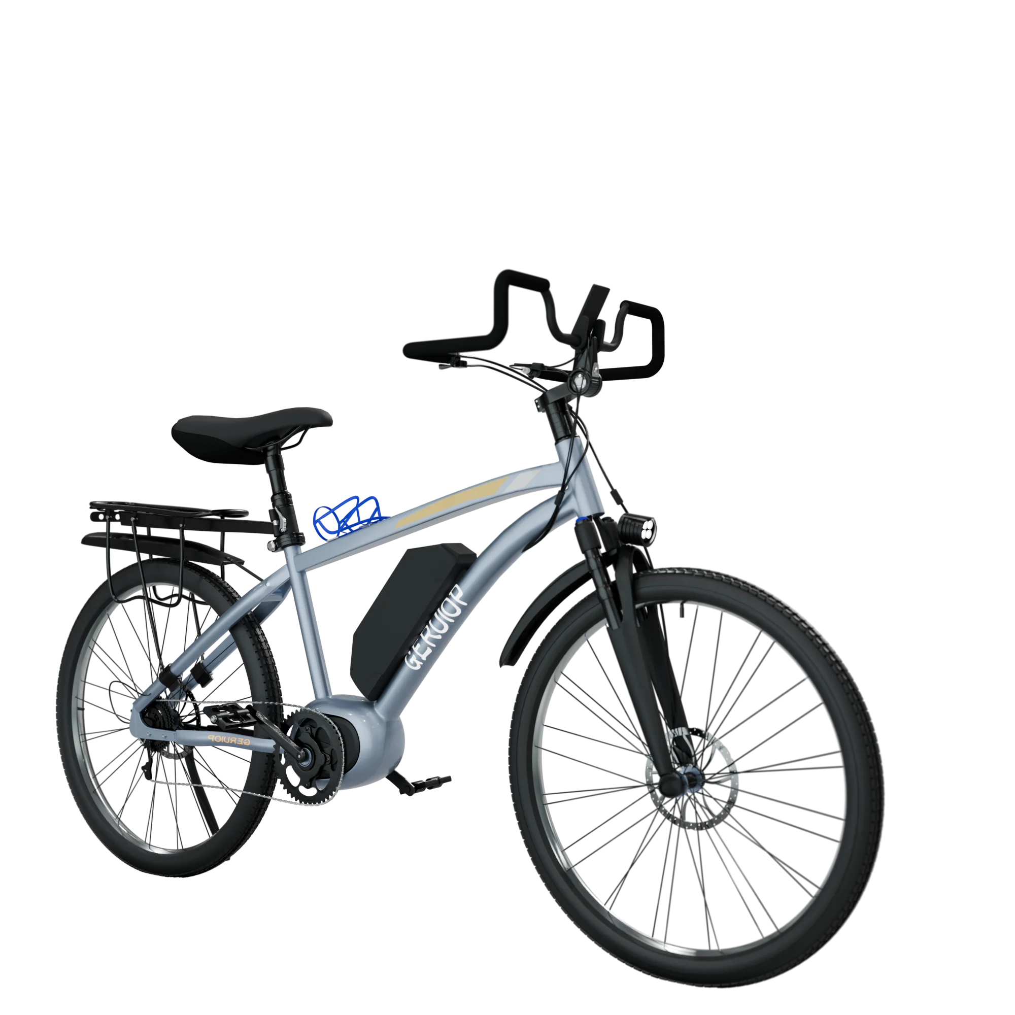 Mid Drive Central Motor 500W 48V22Ah 27speed 27.5*1.95  Aluminum Alloy frame Pedal Assistant 200Km Long Range Electric City bike