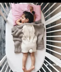 Factory Direct Supply New Sublimation Blankets Wholesale Trade Knitted Baby Blanket