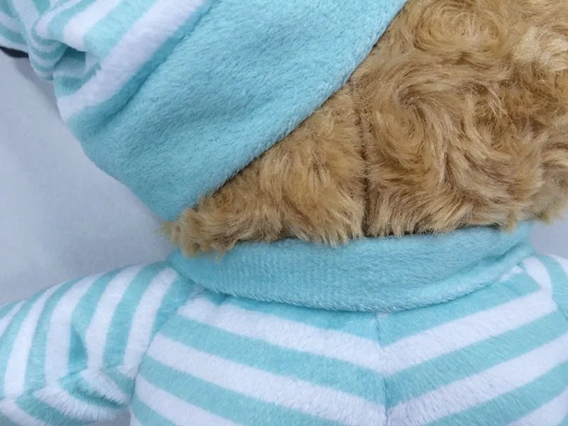 Custom Snuggle Bear Plush Animal Hug Baby Snuggle Toys Sleep Comforter Bear for Baby Sleeping