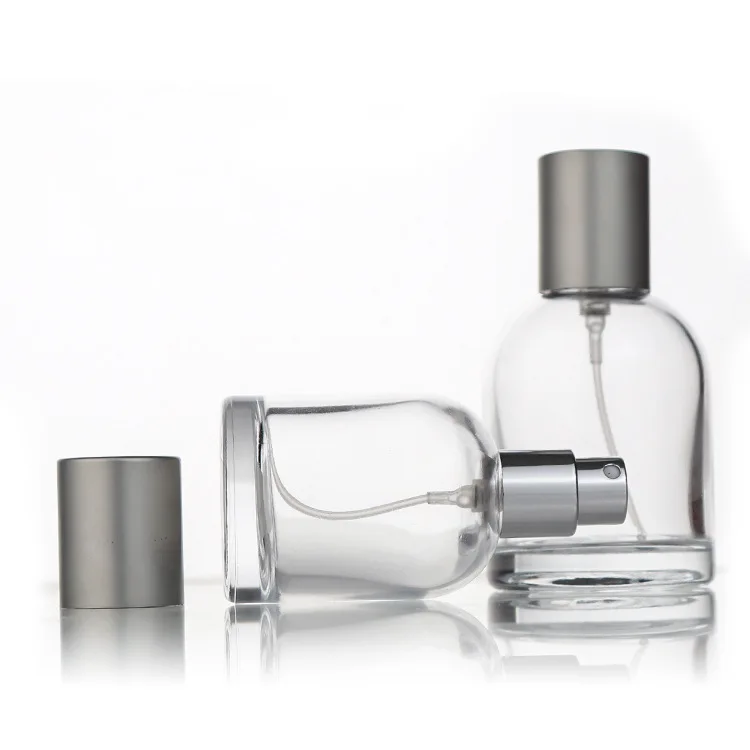 cheap magnetic lids 30ml 33ml 35ml cylinder glass perfume packaging bottle high gloss black with magnet cap india