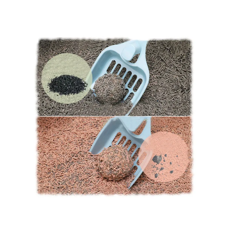 pet shop products wholesale automatic tray use natural tofu cat litter / arena para gatos