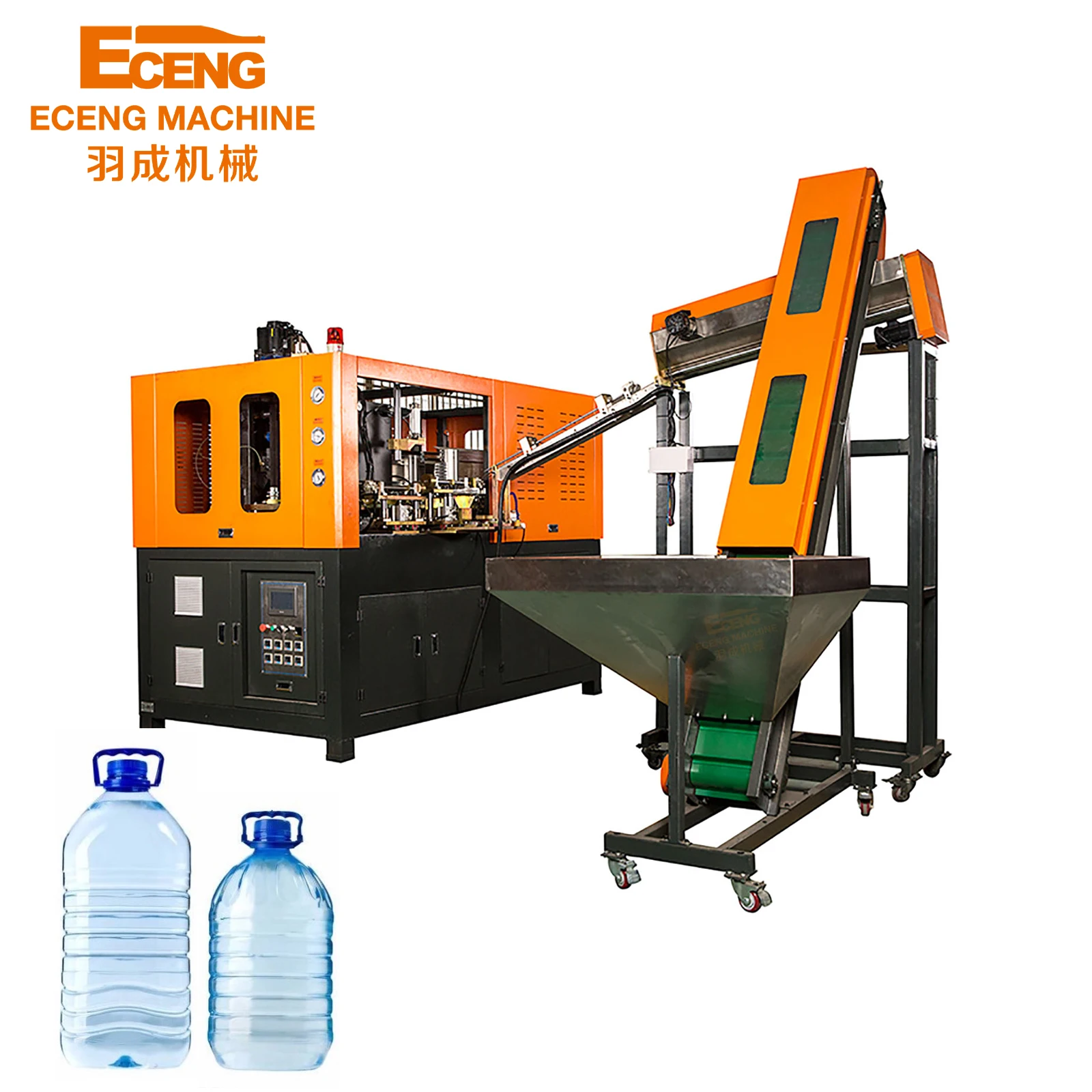 Full automatic 5L Plastic PET Bottle Making Blowing Machine 5 liter