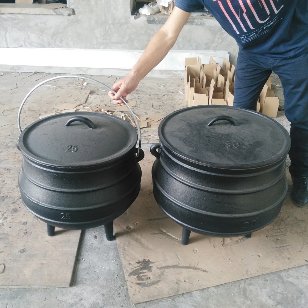 25# big size of Cast Iron Potjie pot