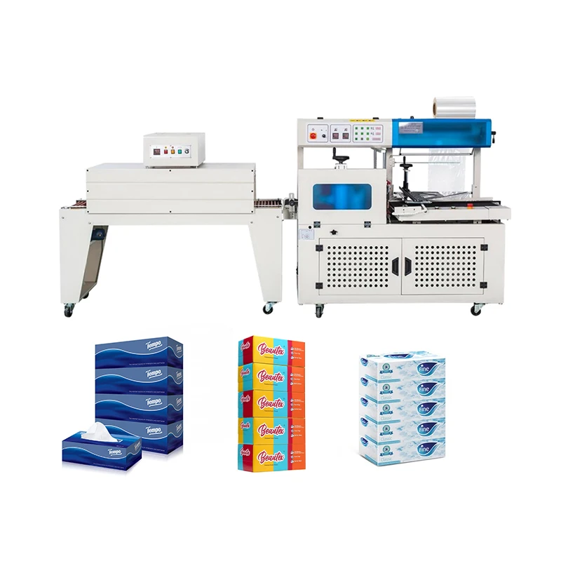 Pp Pe Film Heat Shrink Packaging Machine Film Wrapper Heat Shrink Packing Machine For Packaging Production Line