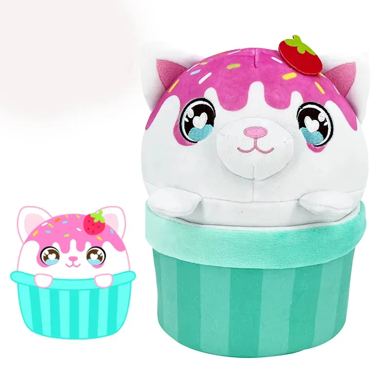 Low MOQ Customized Stuffed Animal Plush Toy Doll Manufacture Kawaii Rabbit Cartoon Character Soft Plushies for Kids