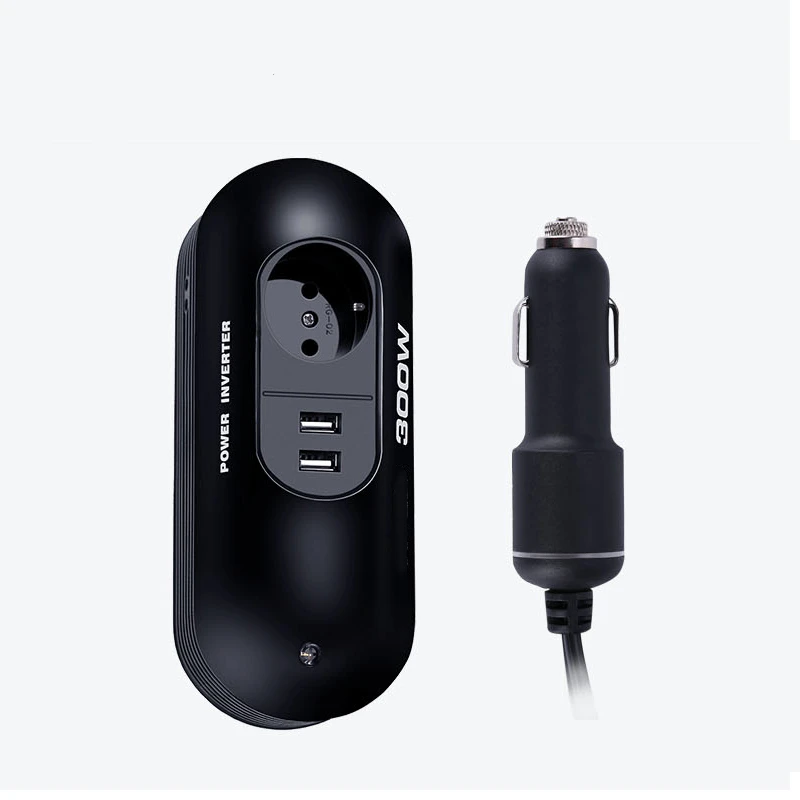  Hagors 300 Вт Мощный инвертор DC 12V постоянного тока до 220 В переменного мини автомобильный с 3.1A двойной USB